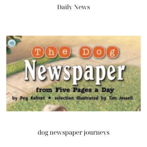 dog newspaper journeys